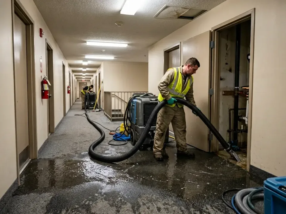 multi-unit-apartment-hallway-f-005 — frequently asked questions, Emergency Burst Pipe Water Extraction & Removal in Ripley,…